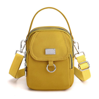 CFUN YA Summer Small Shoulderbag Women Girl Crossbody Bag Lightweight Phone Wallet Lady Mini Clutch Messenger Square Bag Vintage