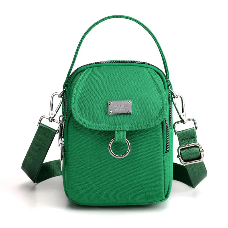 CFUN YA Summer Small Shoulderbag Women Girl Crossbody Bag Lightweight Phone Wallet Lady Mini Clutch Messenger Square Bag Vintage