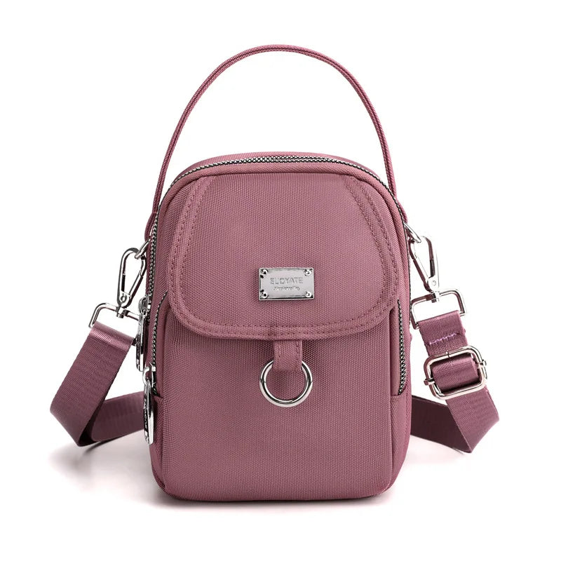 CFUN YA Summer Small Shoulderbag Women Girl Crossbody Bag Lightweight Phone Wallet Lady Mini Clutch Messenger Square Bag Vintage