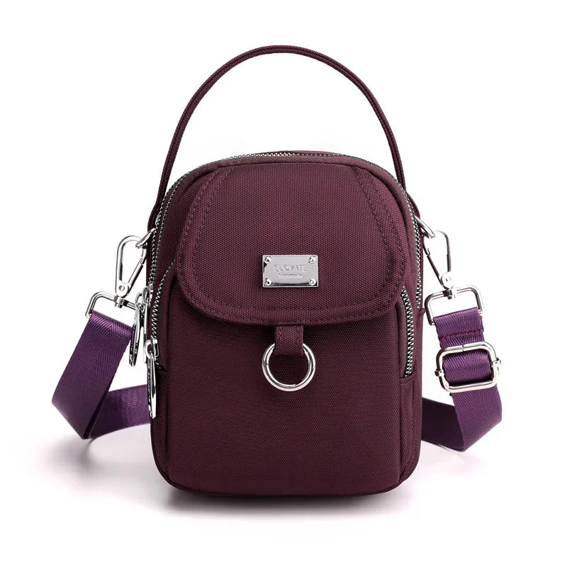 CFUN YA Summer Small Shoulderbag Women Girl Crossbody Bag Lightweight Phone Wallet Lady Mini Clutch Messenger Square Bag Vintage