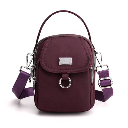 CFUN YA Summer Small Shoulderbag Women Girl Crossbody Bag Lightweight Phone Wallet Lady Mini Clutch Messenger Square Bag Vintage
