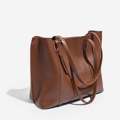 CFUN YA Vintage Fashion Women Tote Bag Large Capacity Soft Leather Mummy Travel Handbag Messenger Shoulder Bag Sac a Mains Femme