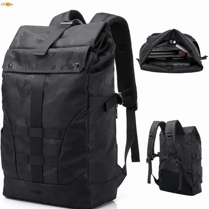 CFUN YA Women Waterproo Backpack Men Teenager Boys Travel Bag Pack Students Schoolbag Outdoor Climbing Rucksack Mochila Hombre