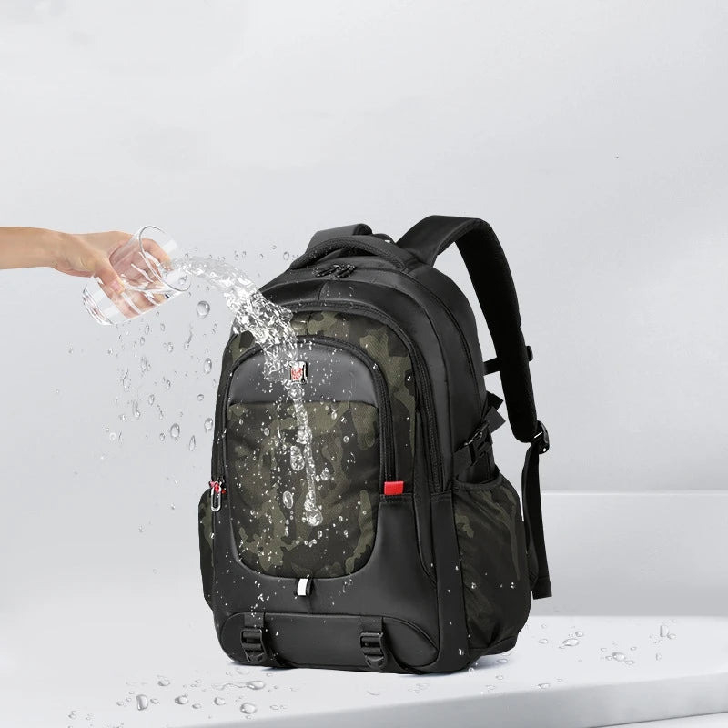 CFUNYA New Fashion Junior High School Backpack For Students Large Capacity Primary Schoolbag Women Men Tactical Bagpack Mochila