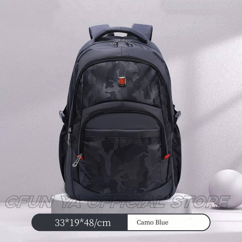 CFUNYA New Fashion Junior High School Backpack For Students Large Capacity Primary Schoolbag Women Men Tactical Bagpack Mochila