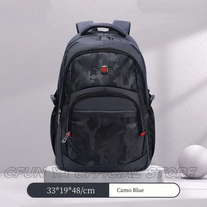 CFUNYA New Fashion Junior High School Backpack For Students Large Capacity Primary Schoolbag Women Men Tactical Bagpack Mochila