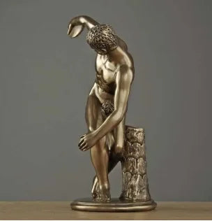 CHARACTER SCULPTURE DECORATION ARTWORK OFFICE DESK DECORATION NEW STORE OPENING GIFT