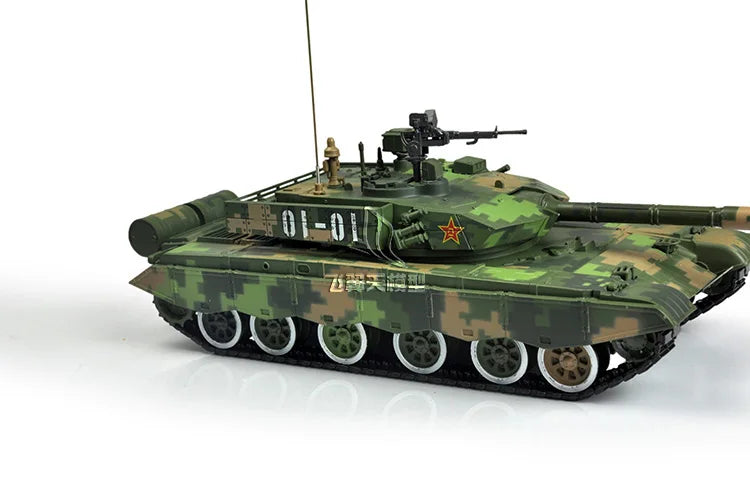 COOL--30CM long Military war enthusiast fans # 1:30 China army modern Simulated 3D T99 battle tank chariot alloy Model statue