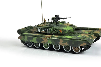 COOL--30CM long Military war enthusiast fans # 1:30 China army modern Simulated 3D T99 battle tank chariot alloy Model statue