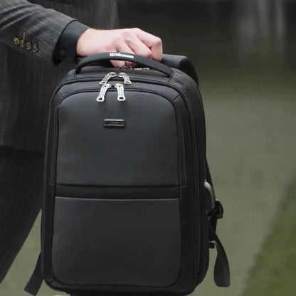 Cabin Backpack 16'' For Men Business Bag Large Capacity Backpack Multi-functional Computer Bag Flow Leisure Travel Backpack