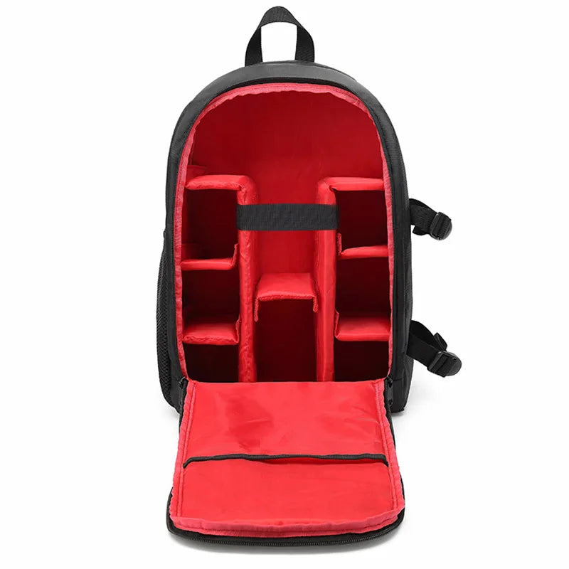 Camera Backpack DIY Partition Video Digital DSLR Bag Waterproof Outdoor Camera Photo Bag Shockproof Lenses Case Laptop Backpack