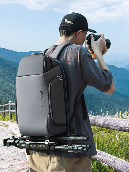 Camera Backpack Men Luxury Waterproof School Man Backpacks 15.6 Laptop USB Travel Bag Big Multifunction Male Backpack