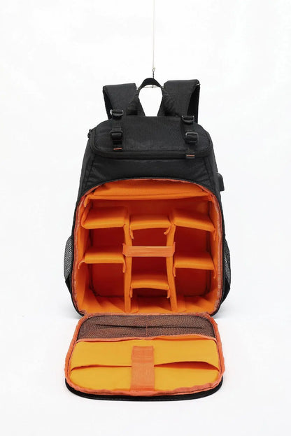 Camera Backpack Outdoor Photo Bag Waterproof Large Capacity Notebook Backpack Suitable for CanonNikonSONY