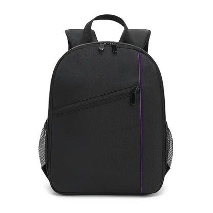 Camera Backpack Waterproof Multi-function Bag with Tripod Stand, Removable Pad Plug-in, and Flash Accessory for DSLR Camera Lens