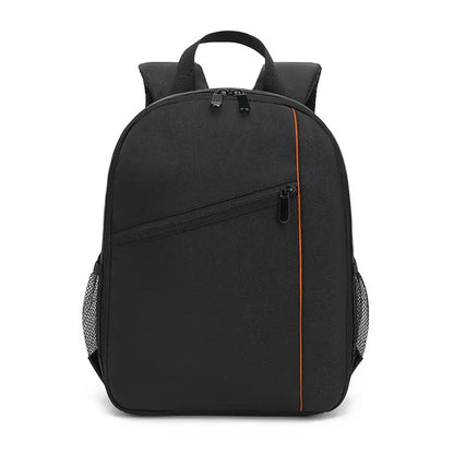 Camera Backpack Waterproof Multi-function Bag with Tripod Stand, Removable Pad Plug-in, and Flash Accessory for DSLR Camera Lens