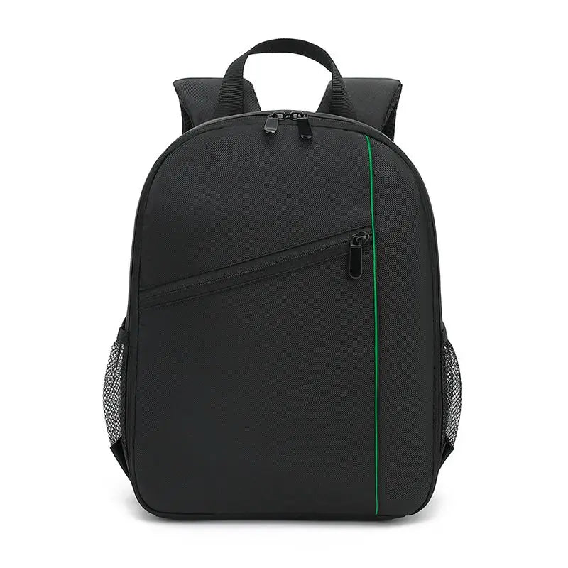 Camera Backpack Waterproof Multi-function Bag with Tripod Stand, Removable Pad Plug-in, and Flash Accessory for DSLR Camera Lens