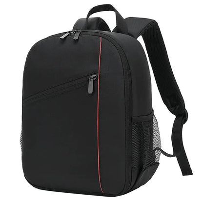Camera Backpack Waterproof Multi-function Bag with Tripod Stand, Removable Pad Plug-in, and Flash Accessory for DSLR Camera Lens