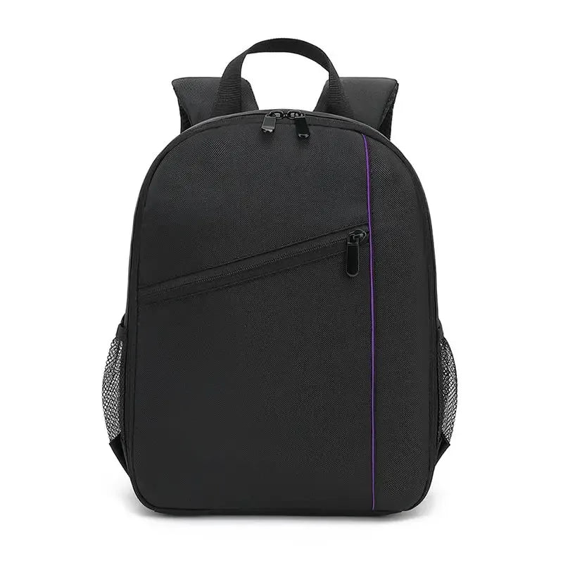 Camera Backpack Waterproof Multi-function Bag with Tripod Stand, Removable Pad Plug-in, and Flash Accessory for DSLR Camera Lens
