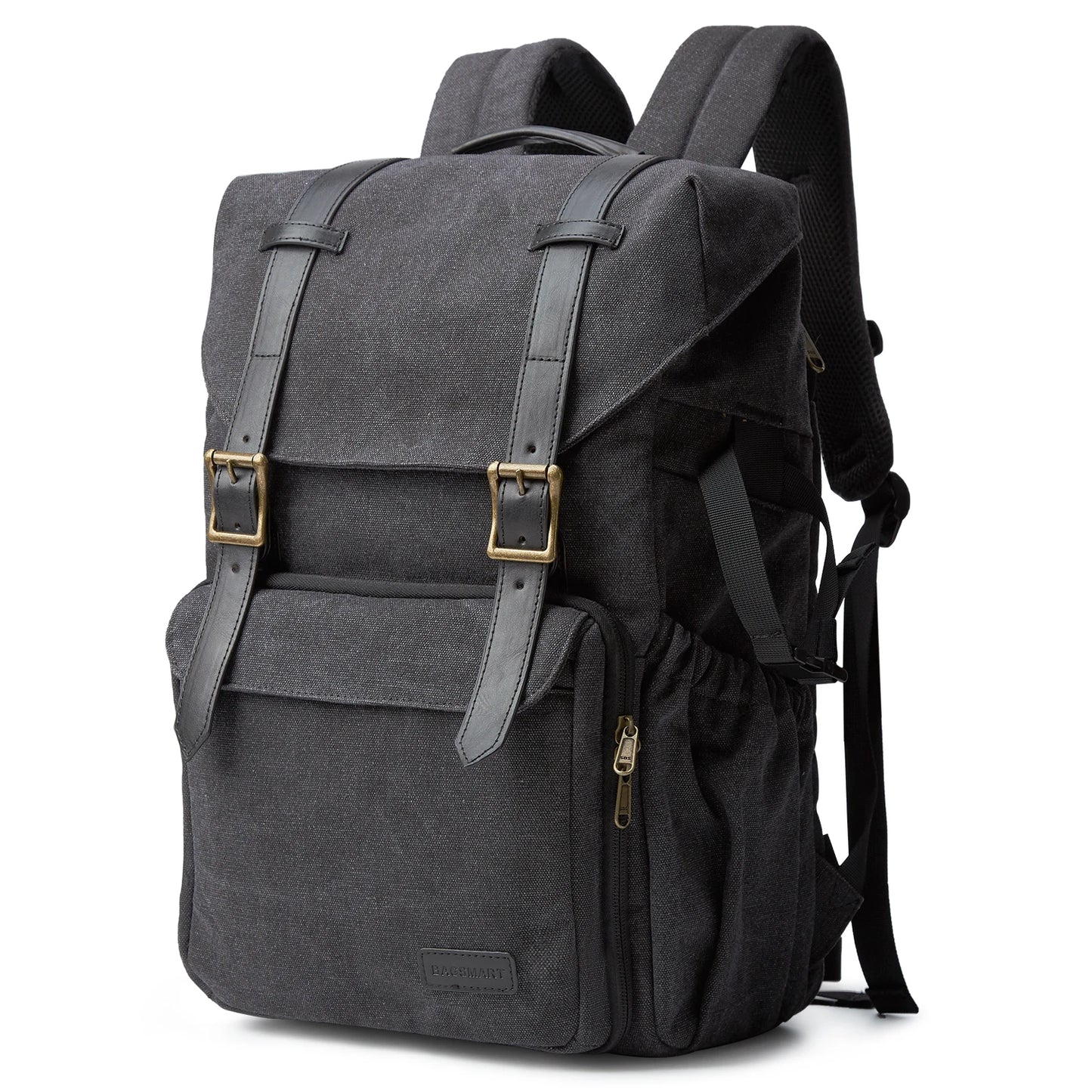 Camera Backpack for Photographers DSLR SLR Camera Backpacks BAGSMART Waterproof Backpack Fit up to 15" Laptop with Tripod Holder