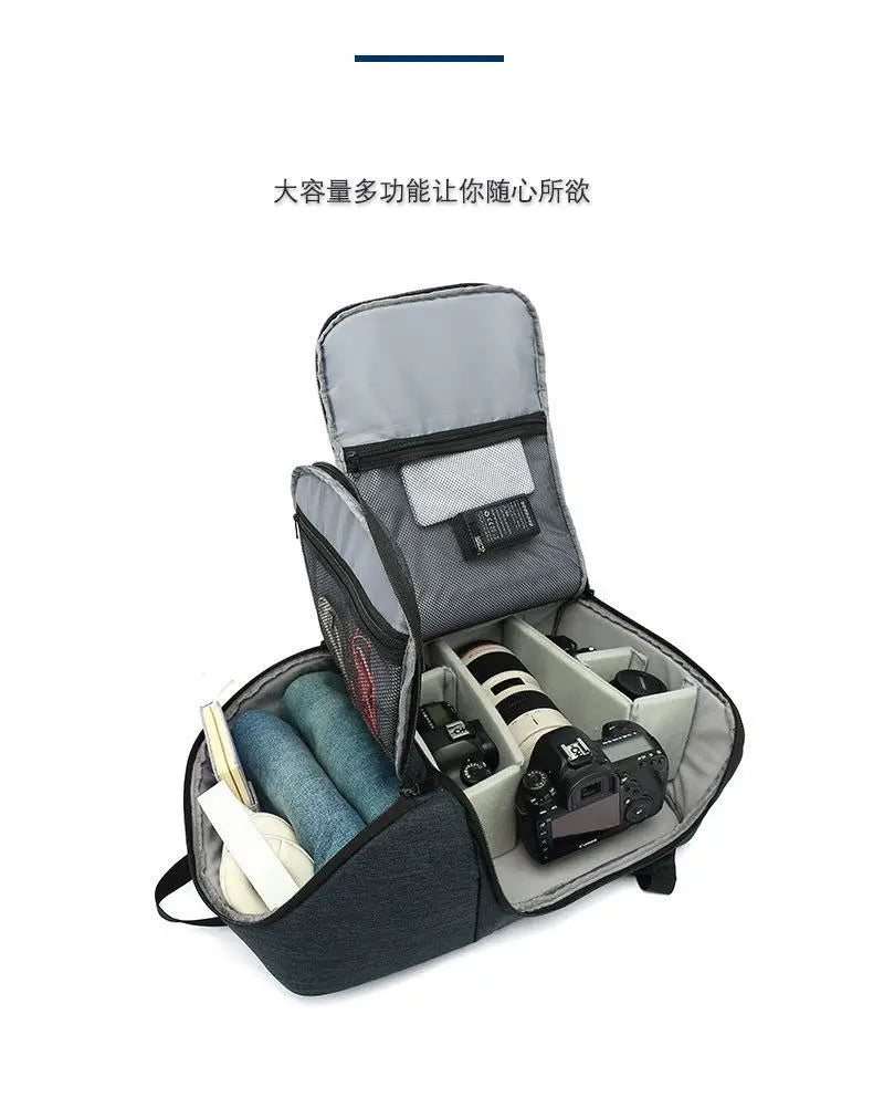 Camera Bag Digital Dslr Bag Waterproof Shockproof Breathable Camera Backpack For Nikon Canon Sony Small Video Photo Bag Backpack
