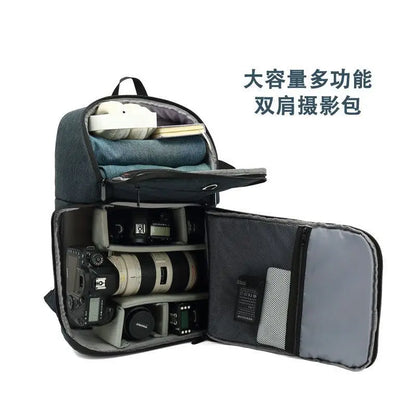 Camera Bag Digital Dslr Bag Waterproof Shockproof Breathable Camera Backpack For Nikon Canon Sony Small Video Photo Bag Backpack