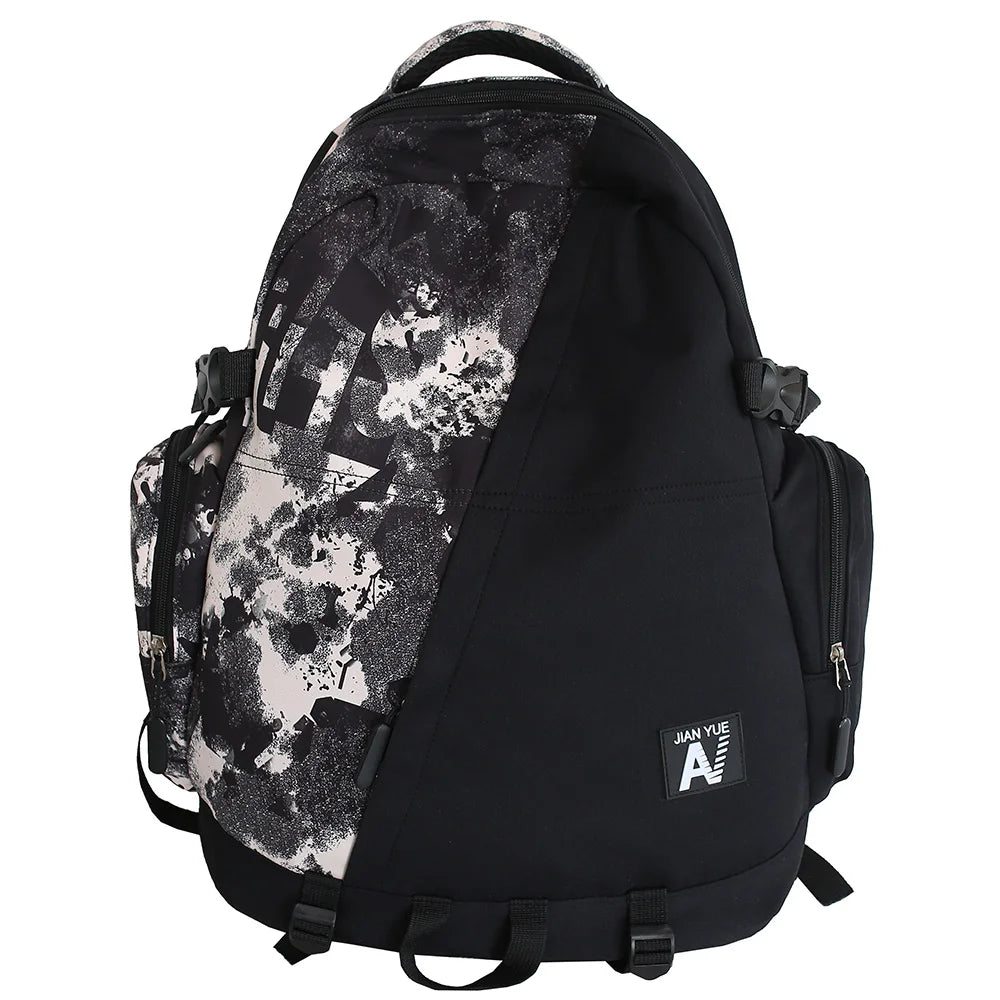 Camouflage High Capacity Men Backpack Laptop Graffiti Book Boy School Bag Male Travel Women Cool Student Backpack Female Fashion