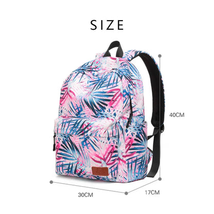 Canvas Backpack For Women Student Bag Outdoor Large Capacity Waterproof Oxford Fabric Versatile Travel Backpack