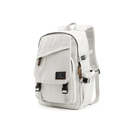 Canvas Backpack for Men Women Laptop Backpack 15.6 Inch Vintage College School Backpacks Travel Casual For Hiking Travel Camping