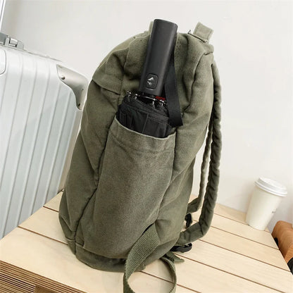 Canvas Backpacks for Women Students Casual School Bags for Girls Backpack Travel Female Bag Durable Sturdy Necessaries Femininas