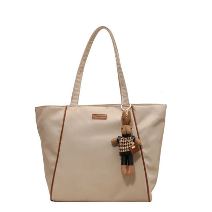 Canvas Women Tote Bags Large Capacity Fashion Female Shoulder Bag Commuting Carrying Bag Casual Designer Handbag Shopper Bag