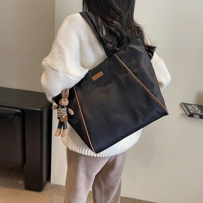 Canvas Women Tote Bags Large Capacity Fashion Female Shoulder Bag Commuting Carrying Bag Casual Designer Handbag Shopper Bag