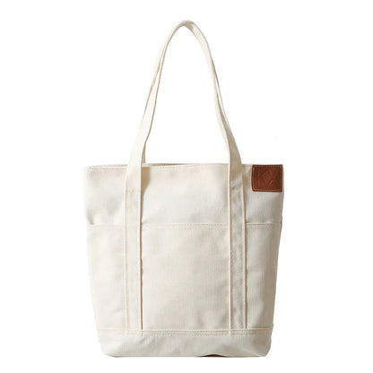 Canvas Women Tote Bags Large Capacity Fashion Female Shoulder Bag Commuting Carrying Bag Casual Designer Handbag Shopper Bag