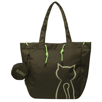 Canvas Women Tote Bags Large Capacity Fashion Female Shoulder Bag Commuting Carrying Bag Casual Designer Handbag Shopper Bag