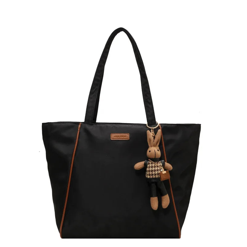 Canvas Women Tote Bags Large Capacity Fashion Female Shoulder Bag Commuting Carrying Bag Casual Designer Handbag Shopper Bag