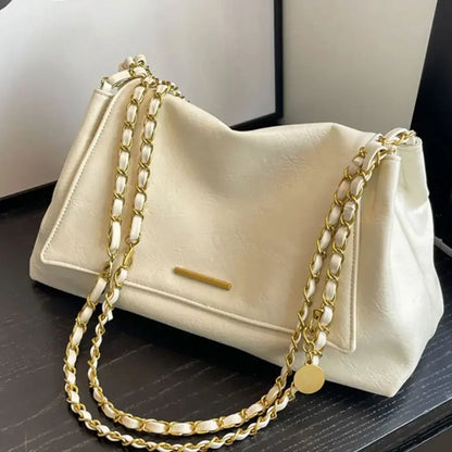 Capacity, armpit tote bag, women's bag, chain one-shoulder crossbody bag