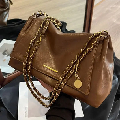 Capacity, armpit tote bag, women's bag, chain one-shoulder crossbody bag