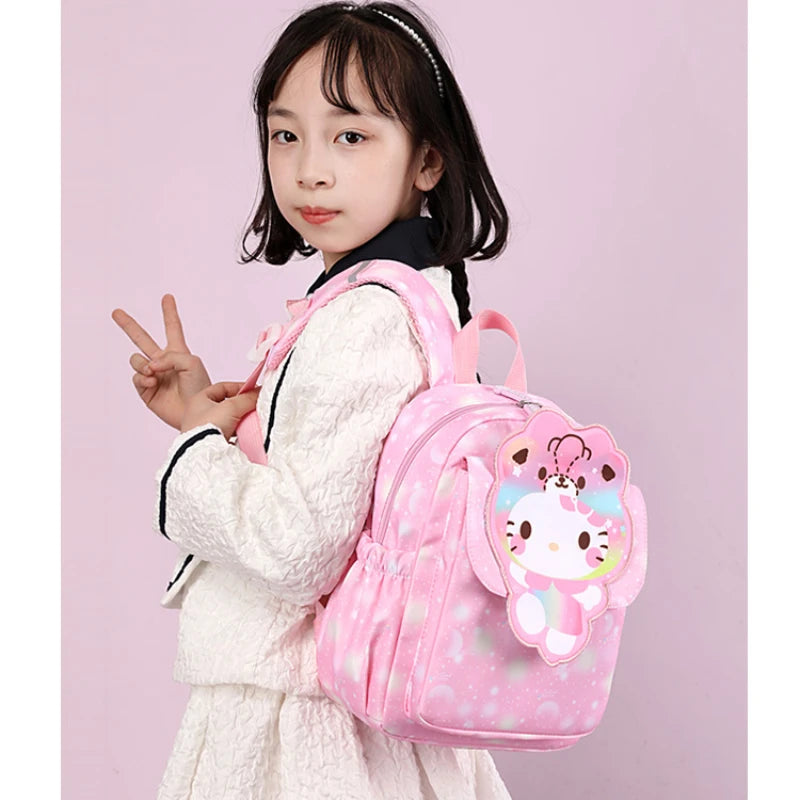 Cartoon Backpack for Girls Boys, Kids School BookBag Cute Student Laptop Backpacks Casual Durable Lightweight Travel Bags