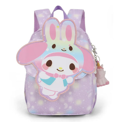 Cartoon Backpack for Girls Boys, Kids School BookBag Cute Student Laptop Backpacks Casual Durable Lightweight Travel Bags