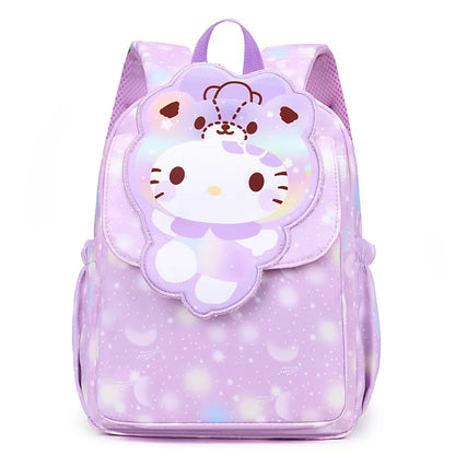 Cartoon Backpack for Girls Boys, Kids School BookBag Cute Student Laptop Backpacks Casual Durable Lightweight Travel Bags