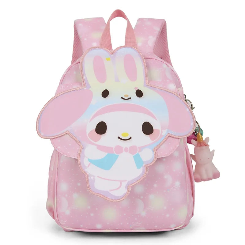 Cartoon Backpack for Girls Boys, Kids School BookBag Cute Student Laptop Backpacks Casual Durable Lightweight Travel Bags
