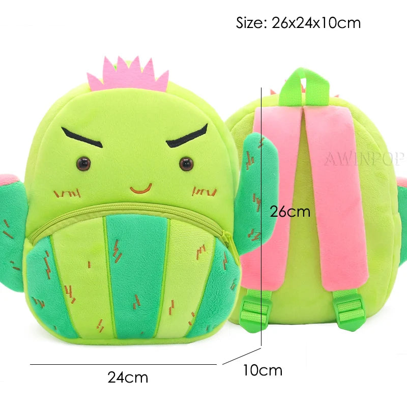 Cartoon Big Mouth Flower School Bags for Girls Kindergarten Children Backpacks Boys Travel Bags Kawaii Backpack Mochila Escolar