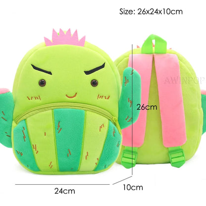 Cartoon Big Mouth Flower School Bags for Girls Kindergarten Children Backpacks Boys Travel Bags Kawaii Backpack Mochila Escolar