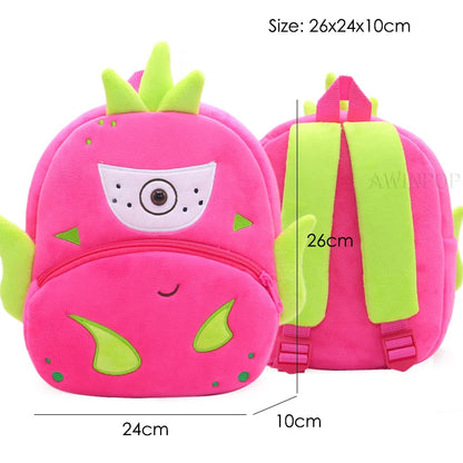 Cartoon Big Mouth Flower School Bags for Girls Kindergarten Children Backpacks Boys Travel Bags Kawaii Backpack Mochila Escolar