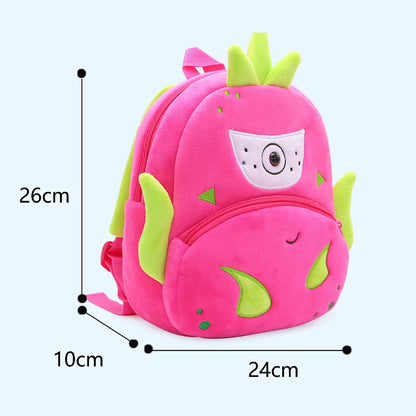 Cartoon Big Mouth Flower School Bags for Girls Kindergarten Children Backpacks Boys Travel Bags Kawaii Backpack Mochila Escolar