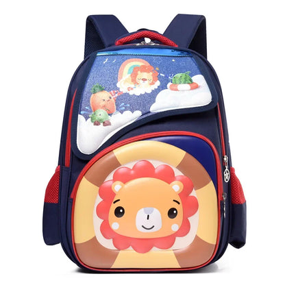 Cartoon Boys and Girls Backpacks Durable Water Resistant Bookbags Classic Travel Backpack  Preschool Children Bookbag