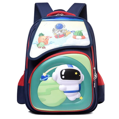 Cartoon Boys and Girls Backpacks Durable Water Resistant Bookbags Classic Travel Backpack  Preschool Children Bookbag