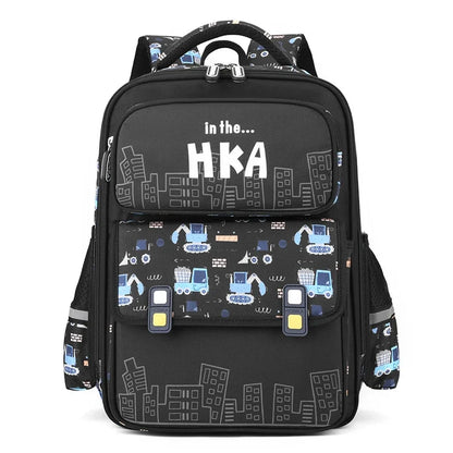 Cartoon Carry-on Travel Backpack for Boys Large Backpack for Elementary Bookbag Water Gift Choice SchoolBag for Teenage Students
