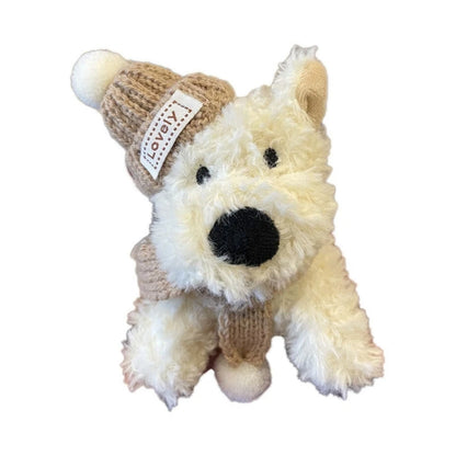 Cartoon Cute Bear Bag Charm Keychain Plush Pendant Suitable for Women's Bag and Keys Dog&Rabbit Shaped Exquisite Luggage Pendant