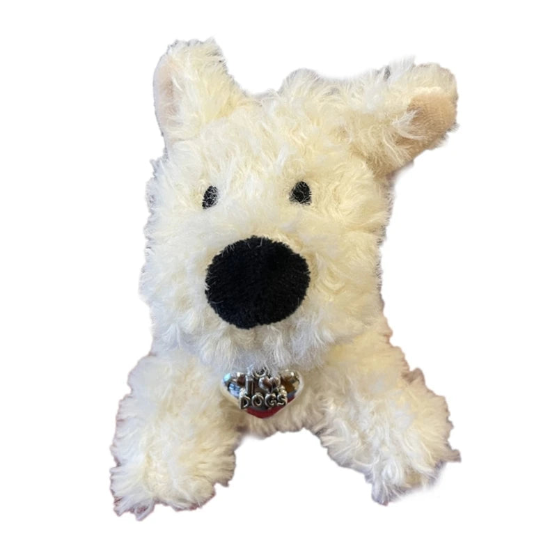 Cartoon Cute Bear Bag Charm Keychain Plush Pendant Suitable for Women's Bag and Keys Dog&Rabbit Shaped Exquisite Luggage Pendant