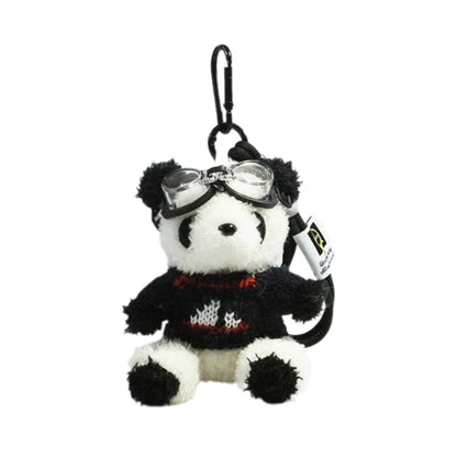 Cartoon Cute Bear Bag Charm Keychain Plush Pendant for Women's Bag and Keys Lovely Panda Rabbit Shaped Exquisite Luggage Pendant